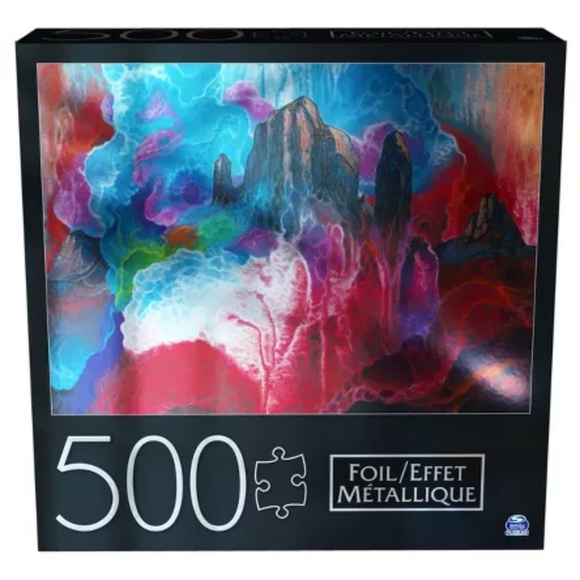 MB Puzzle Other - Foil Effect 500 Piece Puzzle